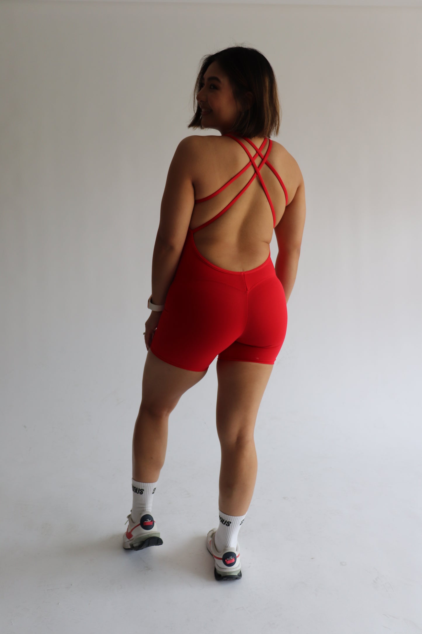 Surge Series Bodysuit - Red