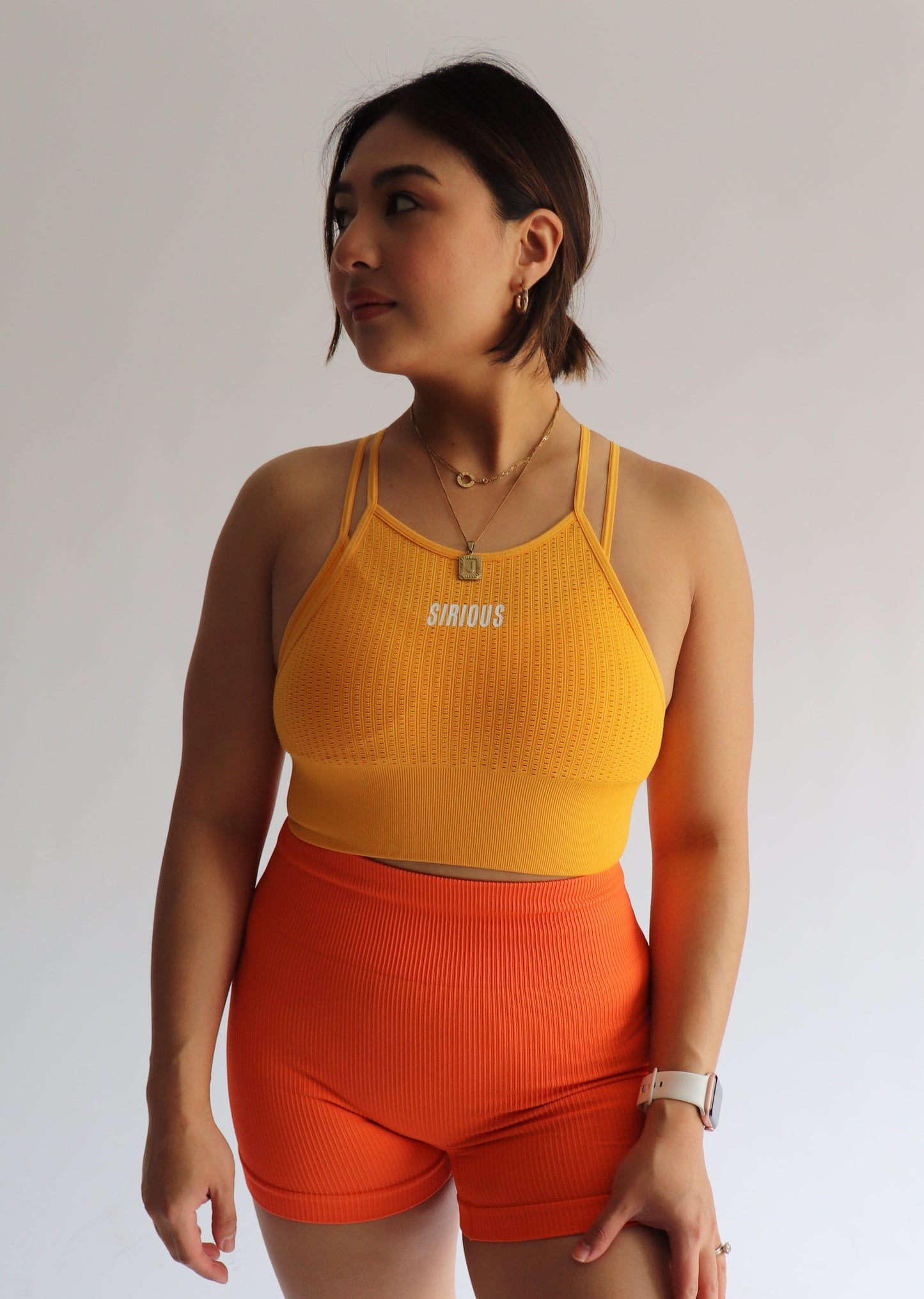 Revival Seamless Shorts - Sky Orange