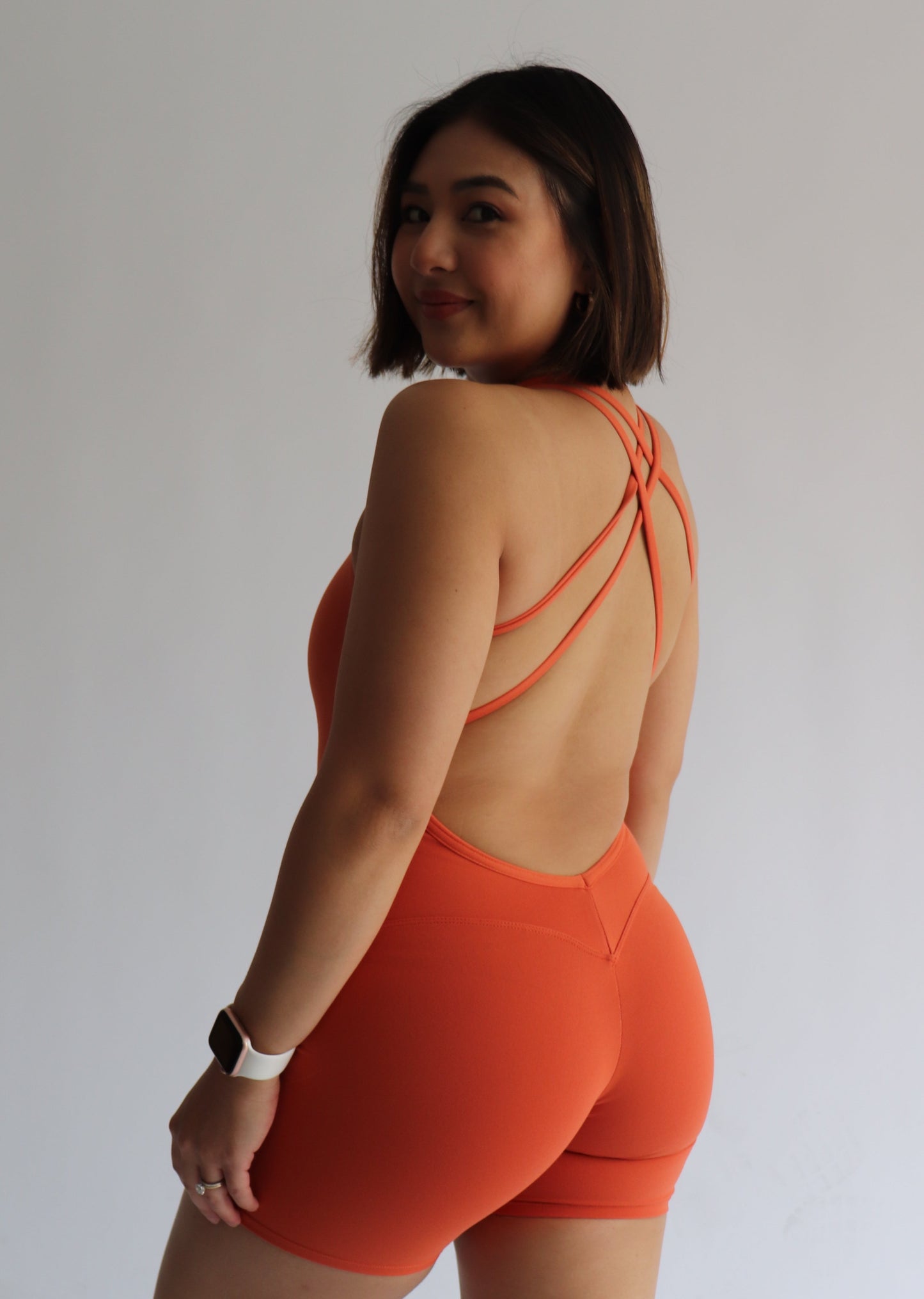 Surge Series Bodysuit - TerraTone Tech Orange