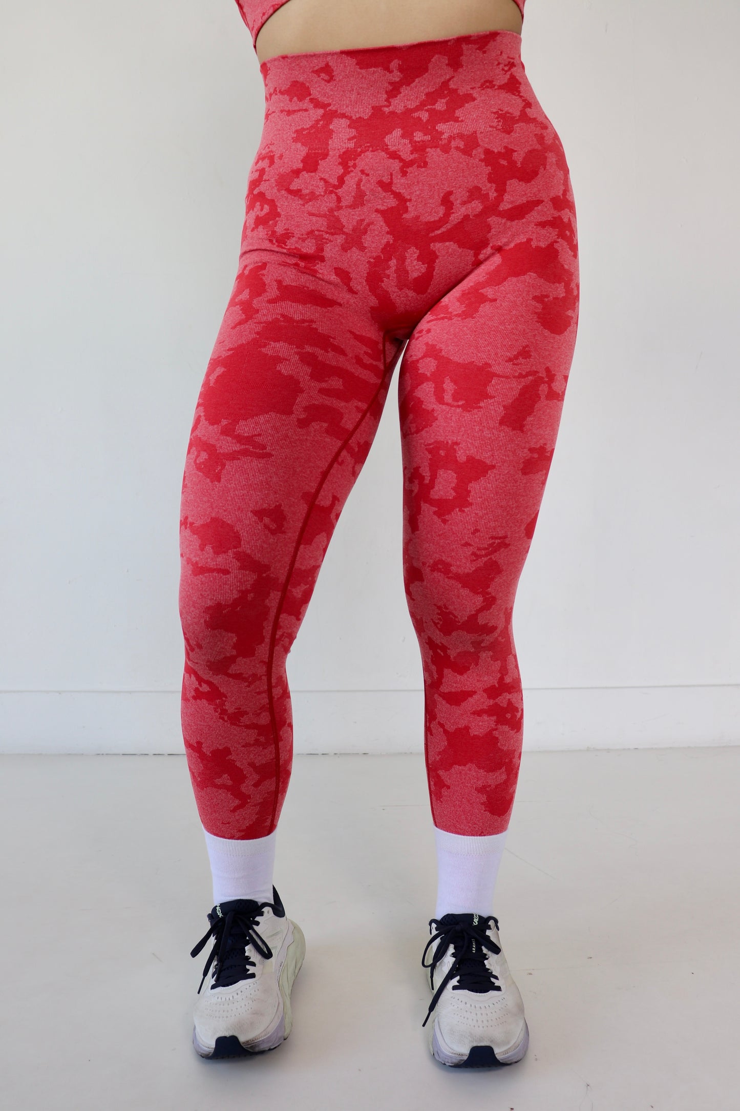 Instinct Seamless Animal Leggings - Inferno Red