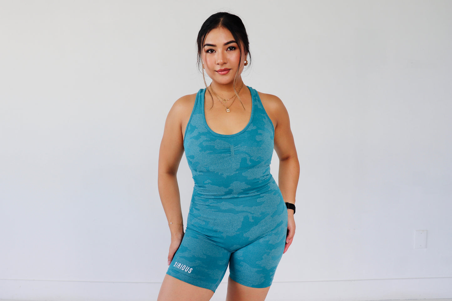 Powersuit Seamless Bodysuit - Pacific Blue