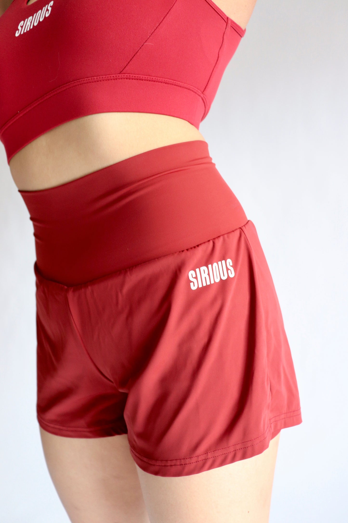 Marathoner 2-in-1 Shorts - Carmine Red