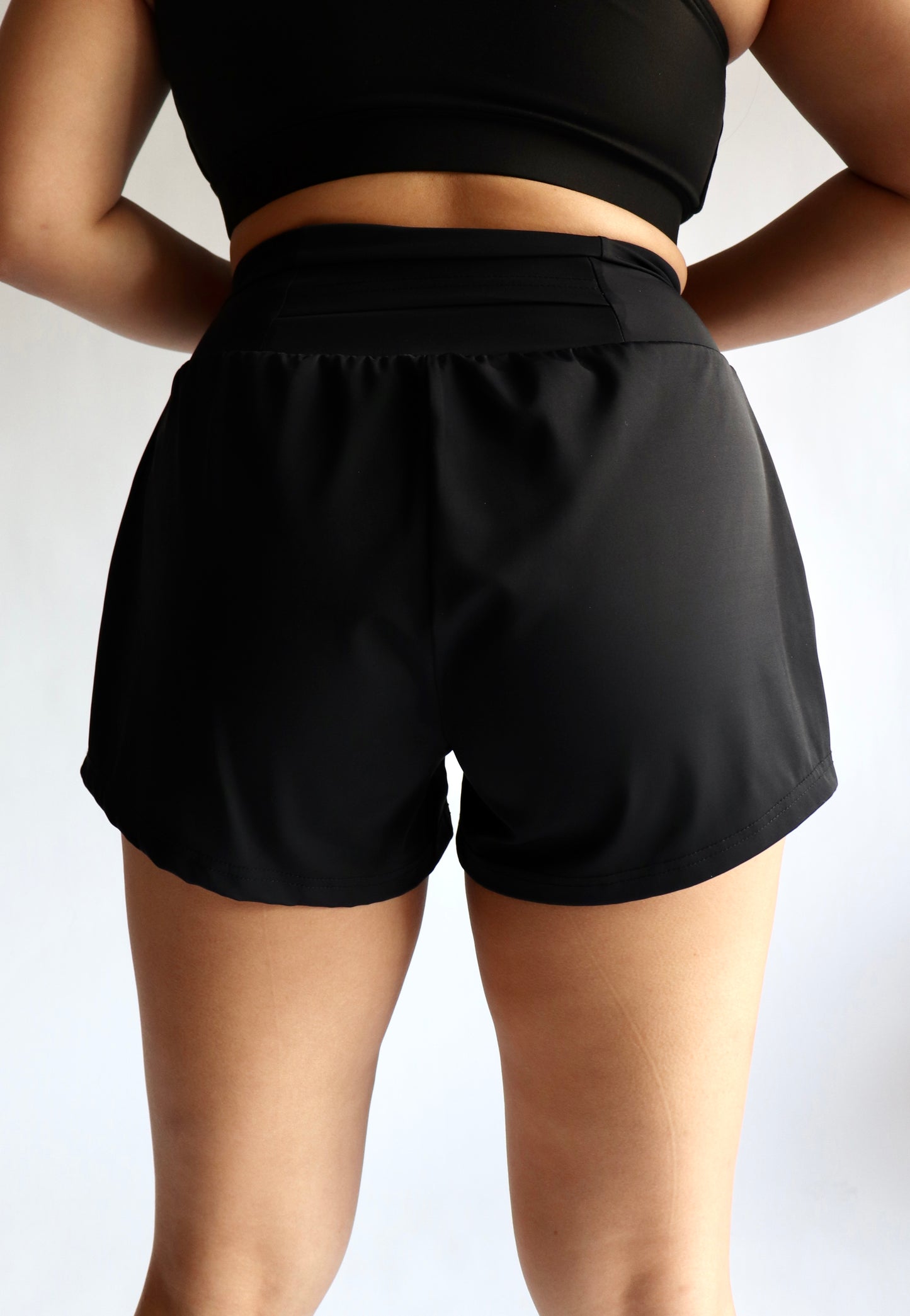 Marathoner 2-in-1 Shorts - Black