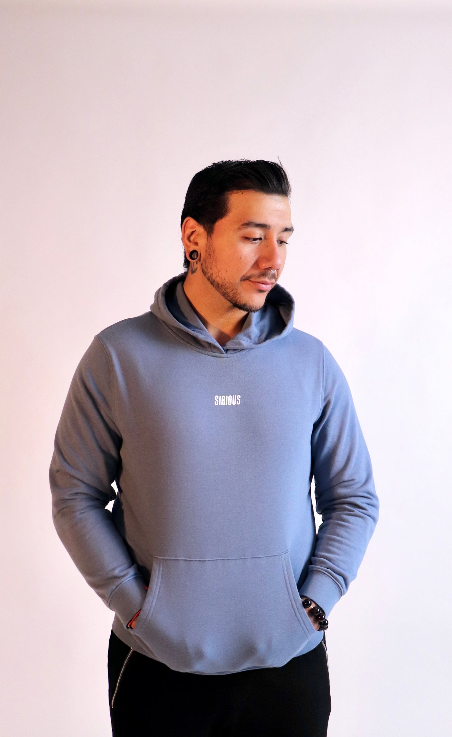 Essentials Hoodie - Steel Blue