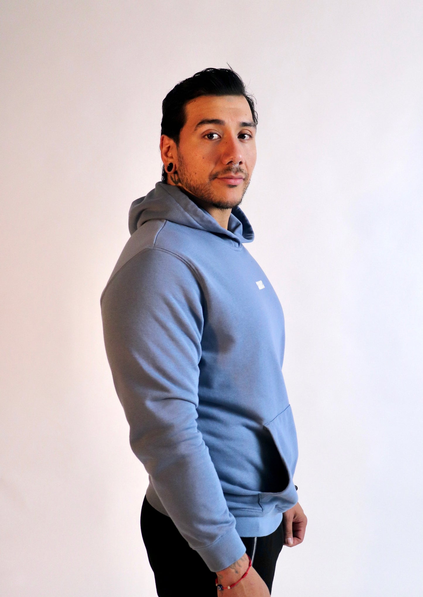 Essentials Hoodie - Steel Blue