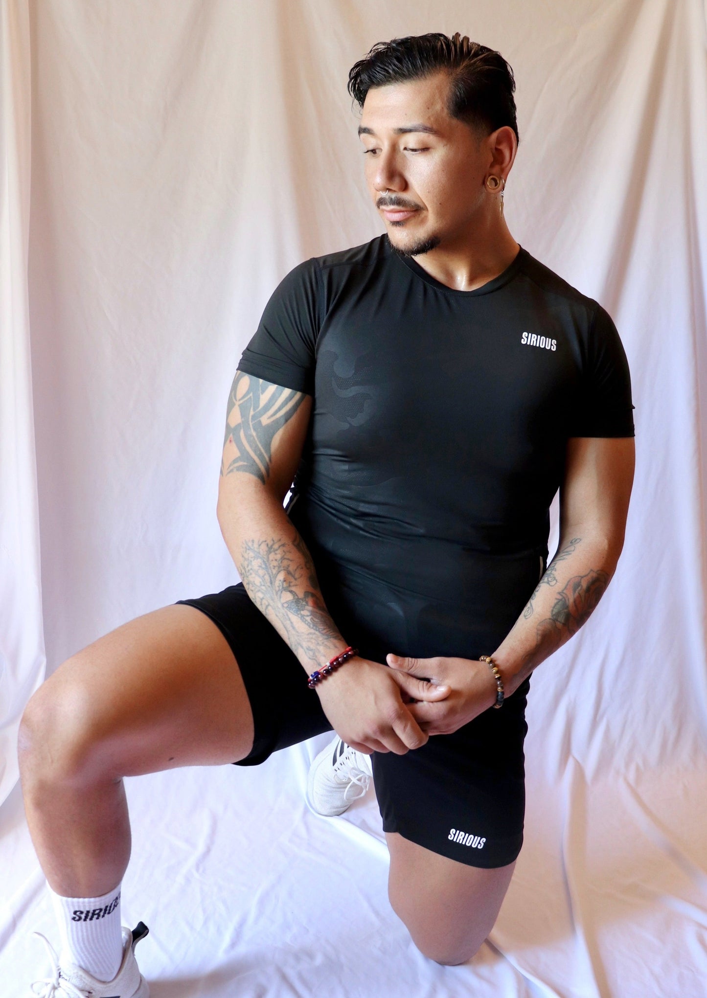 Focus 2 In 1 Shorts - Black