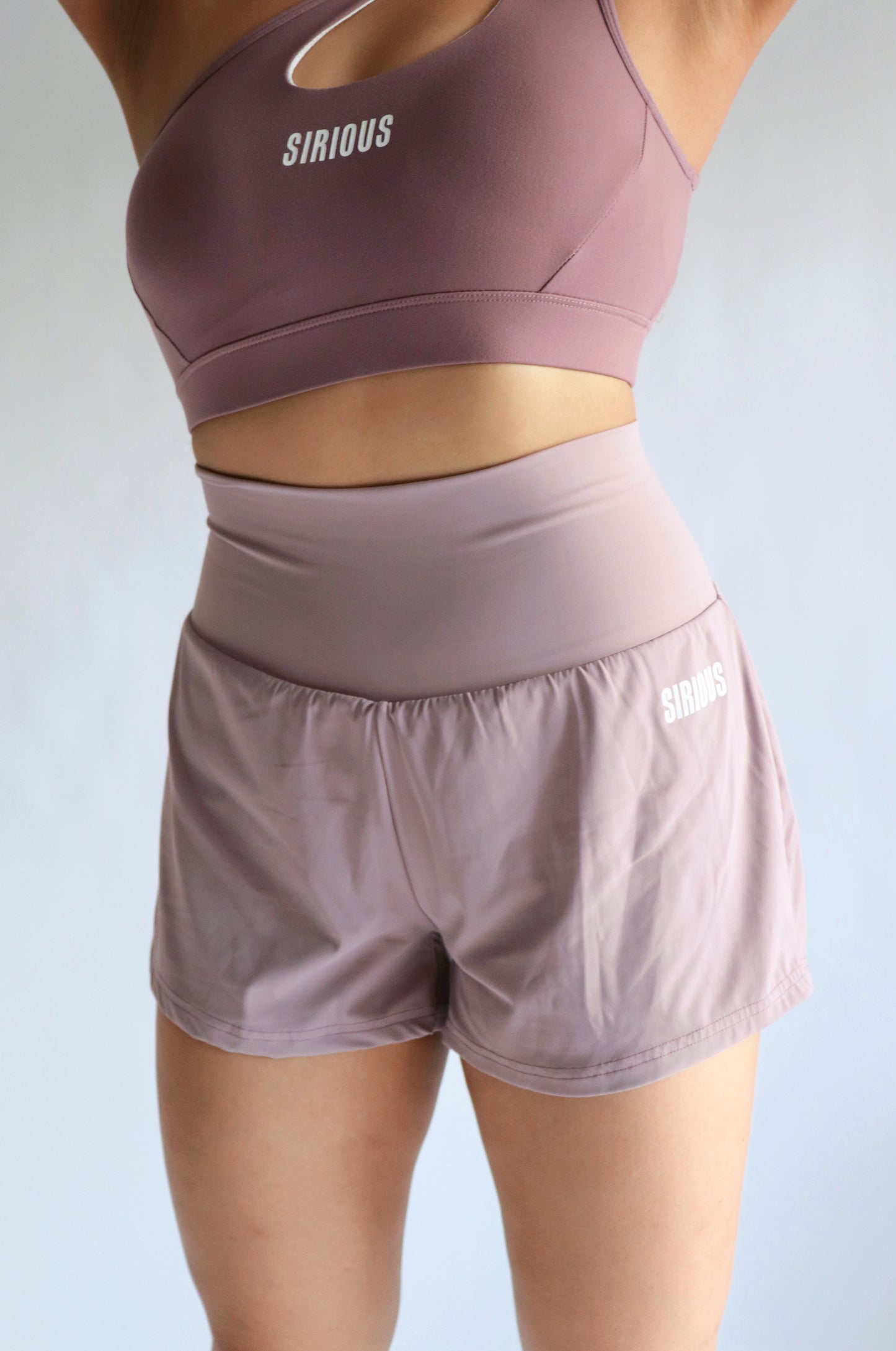 Marathoner 2-in-1 Shorts - Mauve